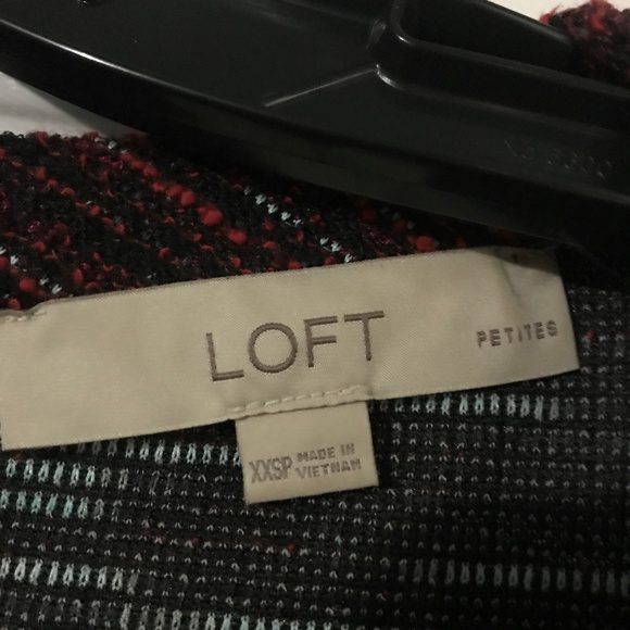 Ann Taylor LOFT Tweed Pocket Shift Dress - Picture 5 of 6